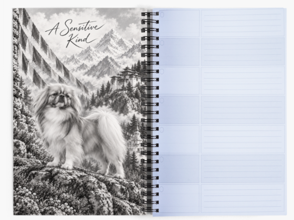 Tibet Spaniel Notebook  A Sensitive Kind 2027 Edition